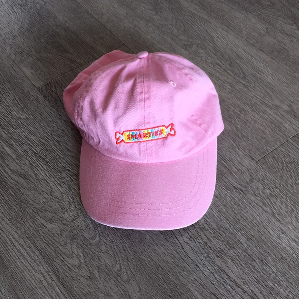 Pink smarties dad hat NWT